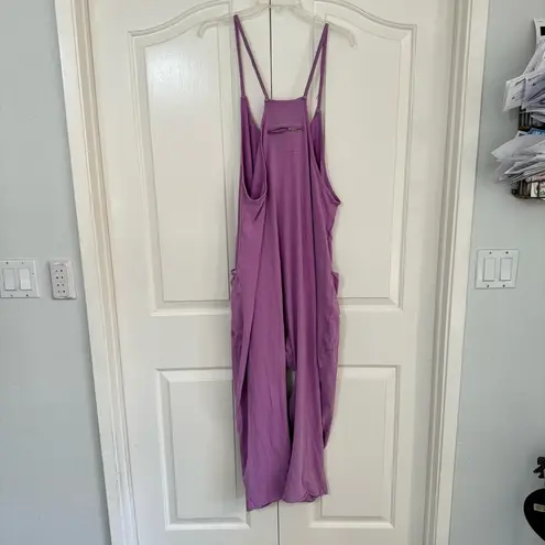 Free People Movement FP Movement by Free People Hot Shot Jumpsuit Purple Size L