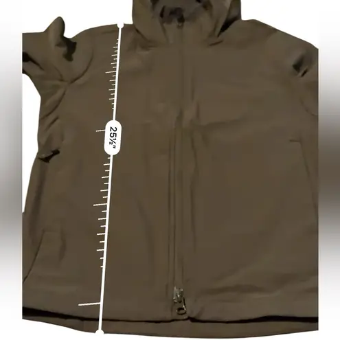 prAna Halle AT Long Sleeve Full Zip Hooded Jacket in Slate Green Sz S NEW