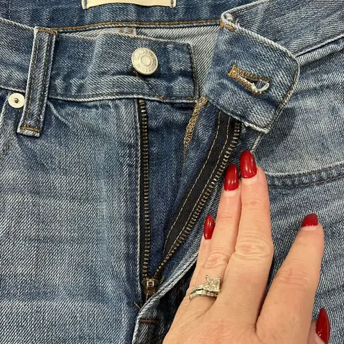 Madewell  Size 25 The Perfect Vtg Jeans Chet Wash Busted Knees Distressed Edition