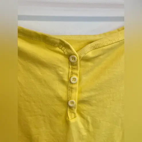 Women’s Yellow On/Off Shoulder Short Sleeve Bodysuit Sexy Stretchy Bodycon Top