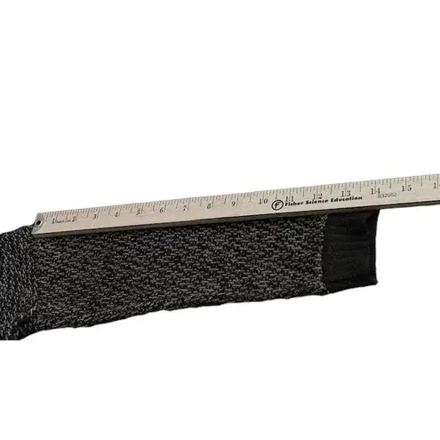 Modern Dark V Neck Sweater XS Black Gray Knit Slightly Sheer Edgy Urban Autumn