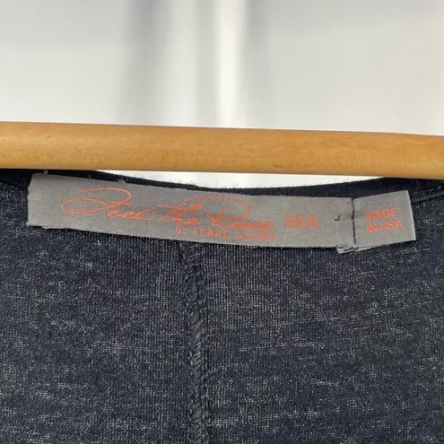 Feel the Piece by Terre Jacobs Racerback Mini Dress in Black Size XS/S