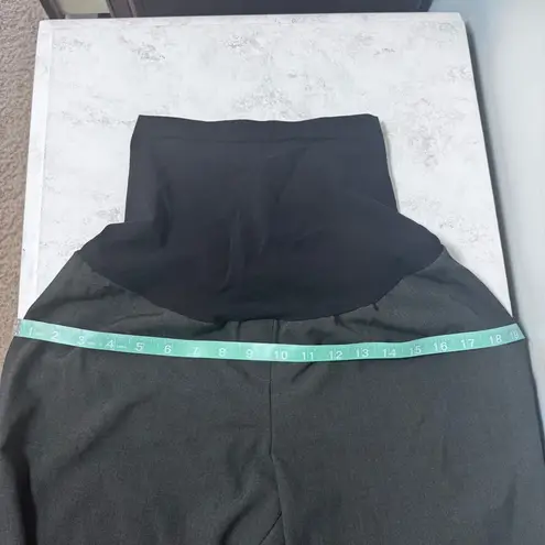 Motherhood Maternity Oh Baby by Motherhood XL Gray Maternity Wide Leg Dress Pants