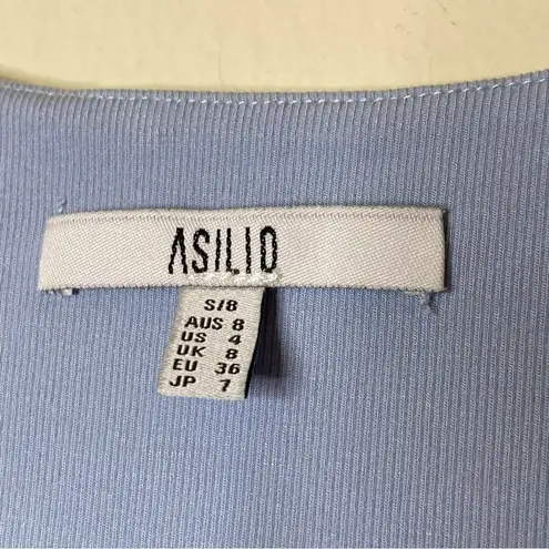 Asilio Knit Dress Truth Be Told Midi in Cerulean Light Blue SOLD OUT on REVOLVE
