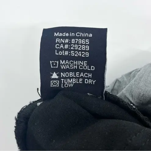 Elan High Rise Skinny Jeans with Beaded Detail Black and Silver S