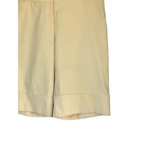 IZOD XFG Women's Stretch Bermuda Shorts Yellow Size 10
