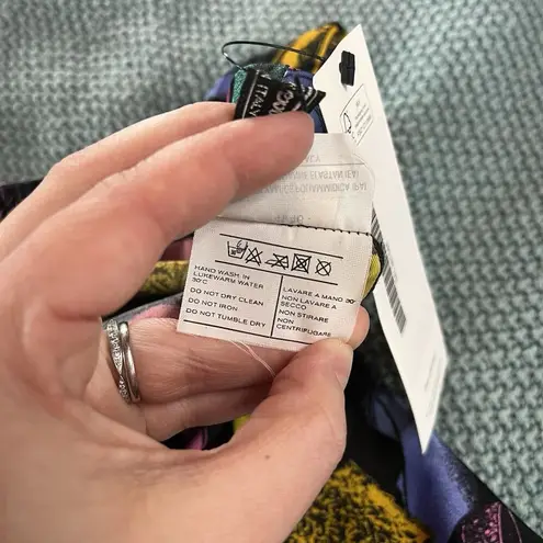 Salvatore Ferragamo Vintage Shoe Print Footed Leggings Runway 1991 Sz Medium