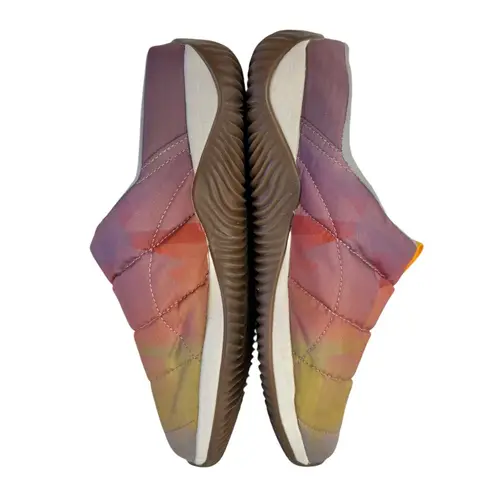 Ryka Women's Echo Puff Mule In Rainbow Pink Multicolored Ombré Slip On Shoes 9W