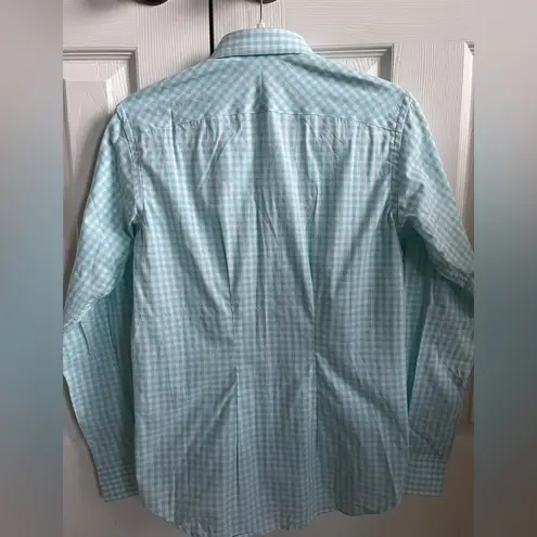 Castaway Nantucket Island Clothing Long Sleeve Button Down Shirt Size S NWT Blue