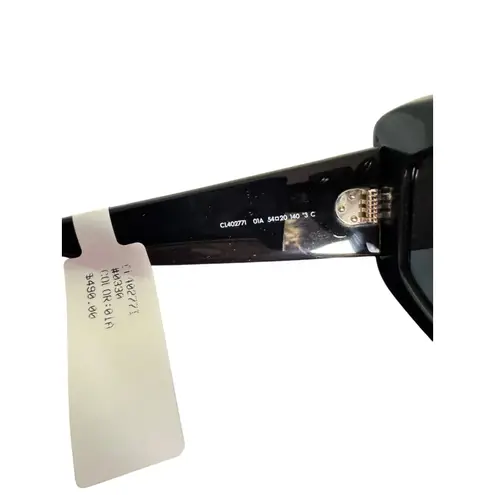 CELINE NWT Bold Three Dots 54MM Butterfly Sunglasses in Black - Image 7