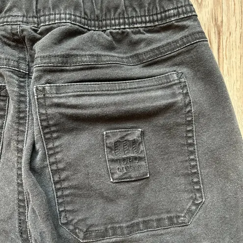 Topo Designs Women's Classic Dirt Jeans Pants Dark Charcoal Gray Black Size XS