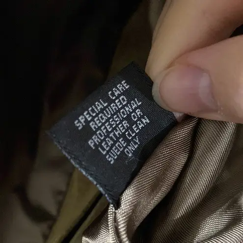 Peruvian Connection Lichen ochre suede jeans size 14