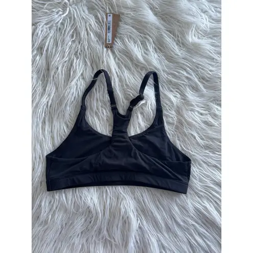 SKIMS Fits Everybody Racerback Bralette Onyx Size Small