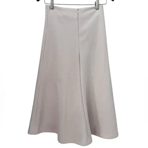 ZARA  rustic skirt and V-neck vest set in light sand nwot S thumbnail 7