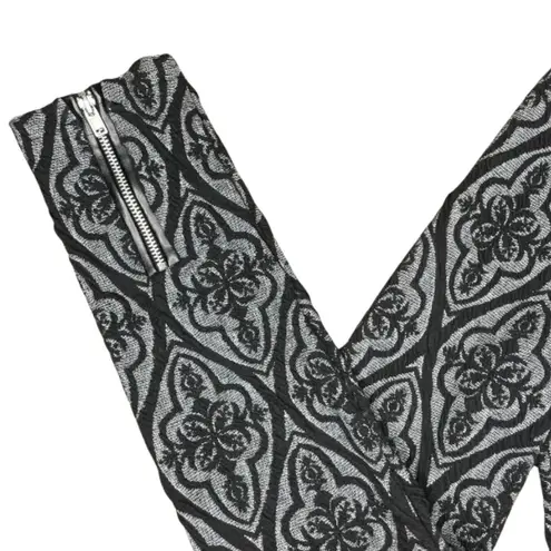 INC Women's Damask Faux Leather Lined Long