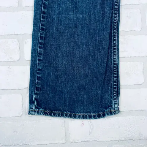 American Eagle Low Rise Bootcut Jeans Womens Size 29 Blue Denim