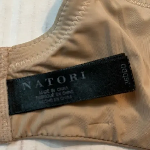 Natori Bra Pure Luxe Underwire Bra in Cafe Sz 36DDD/ 36F GUC Style #732080