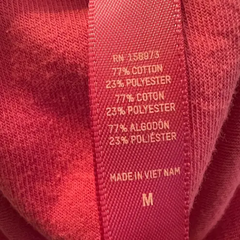 SKIMS KIM KARDASHIAN Hot Pink Velour Logo Mini Dress