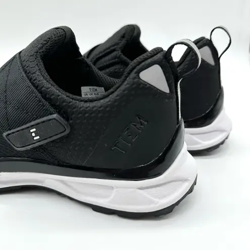 TIEM Brand New Black and White Slipstream Performance Women’s Cycling Shoes Size 6.5