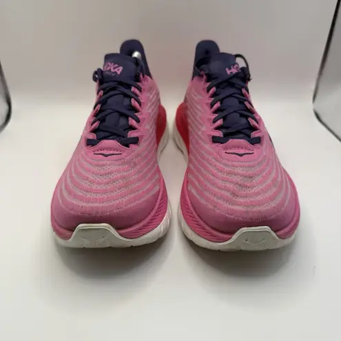 Hoka One One Womens Mach 5 1127894 Pink Running Shoes Sneakers 11 B Raspberry