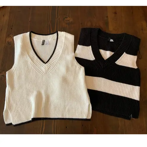 H&M  Sweater Vests size large thumbnail 2