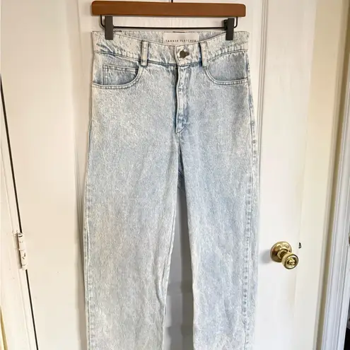 Tanner Fletcher Acid Wash Straight Leg Unisex Jeans Blue Size 4