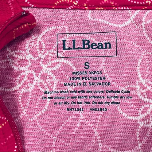 L.L.Bean  Punk Long Sleeve Active wear Top Size S