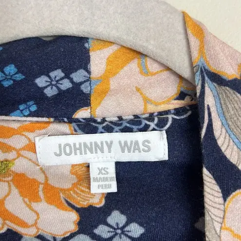 Johnny Was Pajama Set Robe Night Gown 2 Piece Size XS / Small