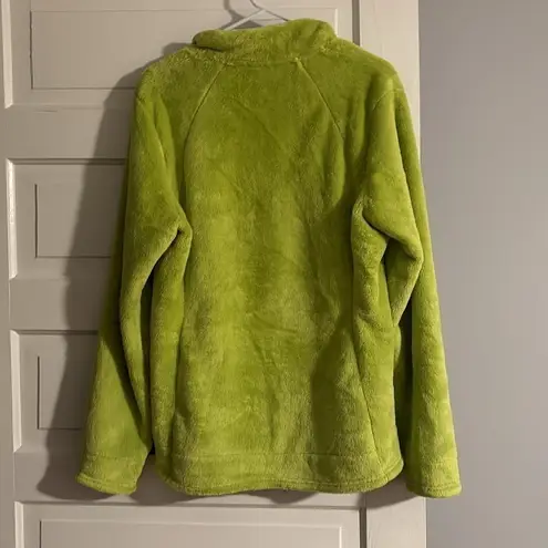 The North Face  Women’s Fleece Pullover—Lime Green