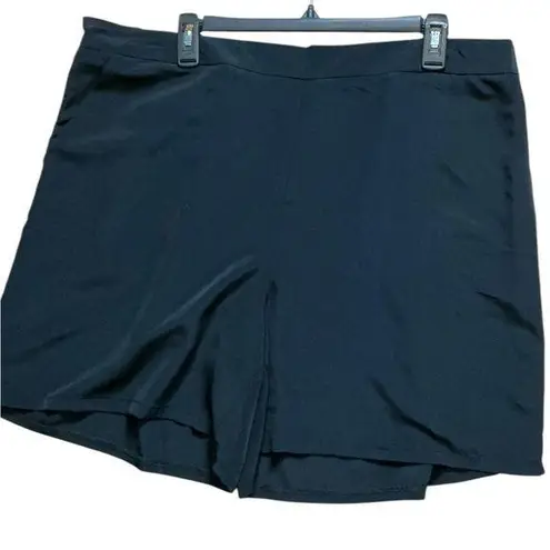 Gibson Latimer Black Athletic Shorts Smooth Fabric