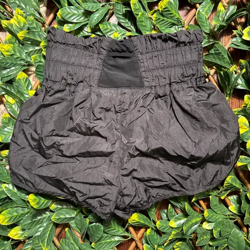 Free People Movement Black High Rise Workout Shorts Size Medium