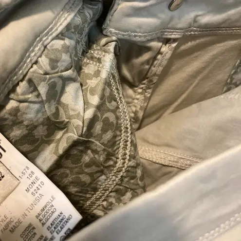 Meltin' Pot women's size 31 light stone skinny fit soft stretchy chino pants