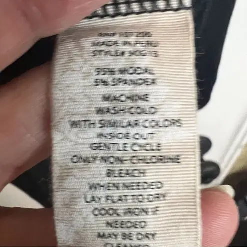 Soft Surroundings Women’s Long Sleeve Super Soft Comfy Black Shirt Size 1X