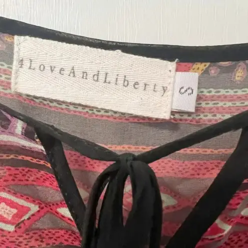 Johnny Was FOR LOVE & LIBERTY Silk Mandala Printed Boho Dress