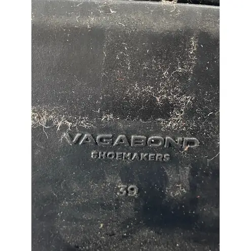 Vagabond  Brooke Black Leather Block Heel Square Toe Platform Knee High Boots 9 - Image 7