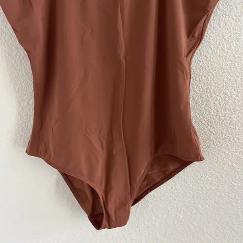 Parade Easy Scoop Bodysuit Brown Small