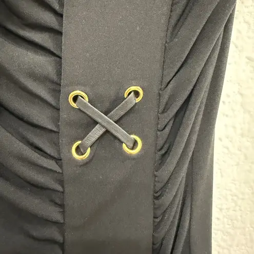 Thalia Sodi MIDI BLACK DRESS