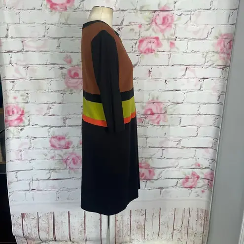 W By Worth 🔥5 for $25 sale🔥 3/4 sleeve color block sheath dress