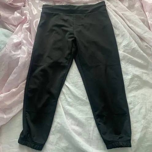 black Easton softball pants