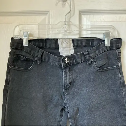 One Teaspoon  Black Iggy Jeans Low Waist Super Skinny Size 28