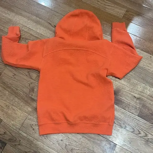 Lululemon  All Yours Zip Hoodie Sz 6 orange