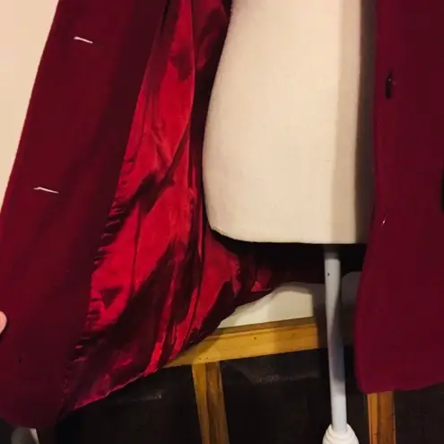 Vintage Toffs wool cashmere winter jacket coat Size 12