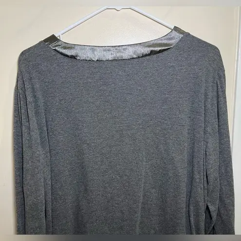 Bliss Size 2x Grey Super Soft Sleep Set Gray