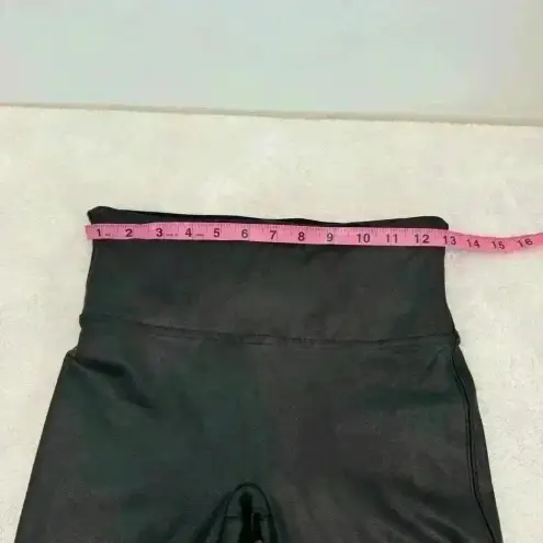 Spanx  Faux Leather Black Leggings Women’s Size M