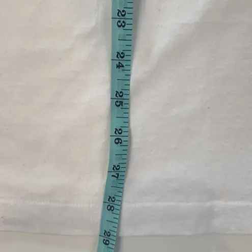 Hand Designed Vintage Rainforest Design Puffy Paint White Cotton Stretch T