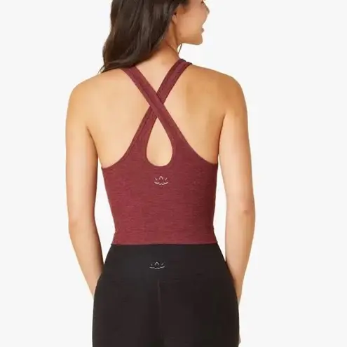 Beyond Yoga  High Neck Red Top