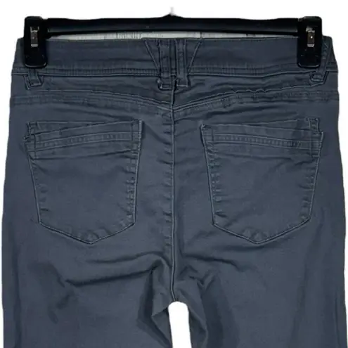 Democracy SZ 6 “Ab”technology Skinny Ankle Jeans Stretch Mid-Rise Zip-Fly Gray