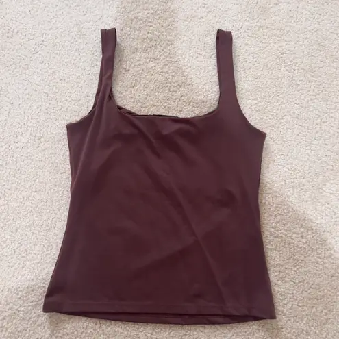 Mango Brown Sweetheart Tank Top