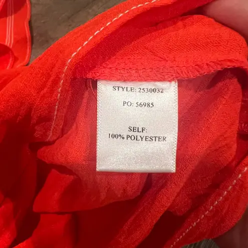Current Air NEW thea top in red size XS