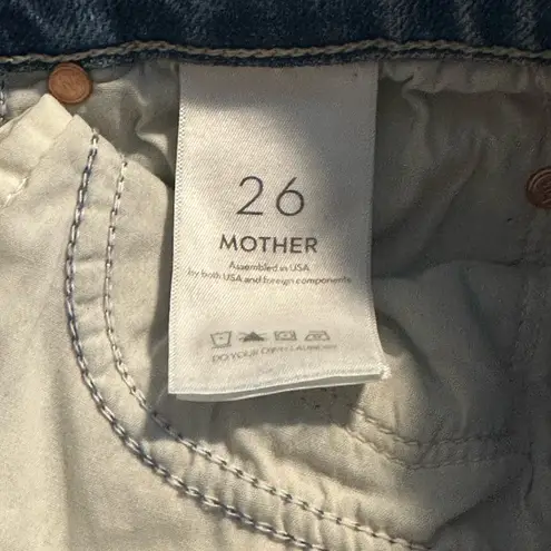 MOTHER Insider Crop Step Fray